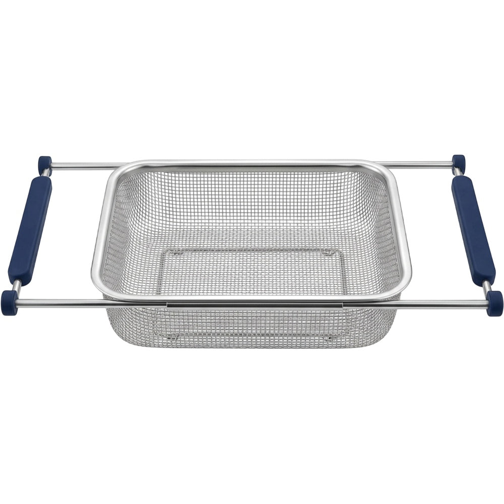 Zbwnd Expandable Over Sink Mesh Draining Basket 39-58 cm Navy Grips - Product view