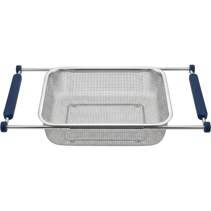 Zbwnd Expandable Over Sink Mesh Draining Basket 39-58 cm Navy Grips - Product view